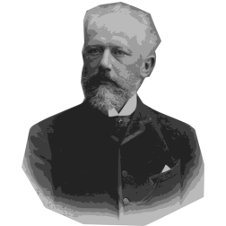 Portrait of Tchaikovsky