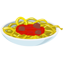Spaghetti and meatballs