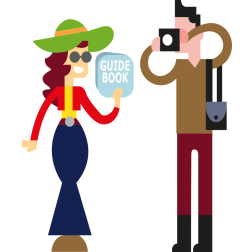 Two tourists