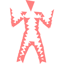 Triangle humanoid