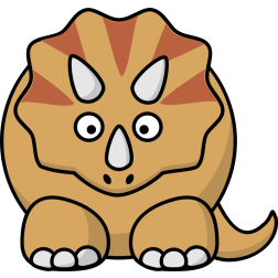 Triceratops cartoon