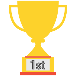 1st place trophy