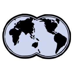 Two Globe Earth