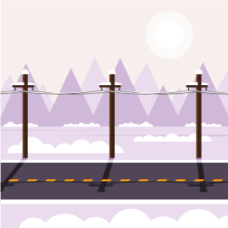 Utility poles