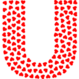 Letter U