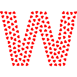 Letter W-1644273520