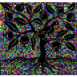 Birda and a tree