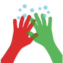 Simple washing hands
