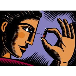 Watching a pill