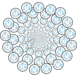 Clock Spiral Design