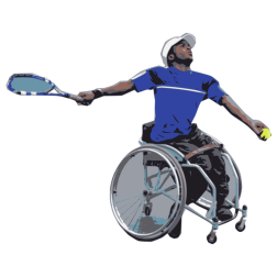 Wheelchair tennis