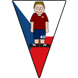 Pennant Soccer player Czech republic 2021