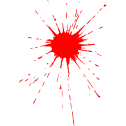 Drops of blood