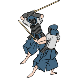 Kendo fighters