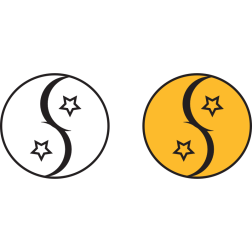 Yin-Yan stars