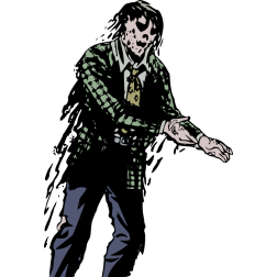 Zombie man