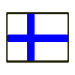 Finnish vector flag
