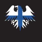 Flag of Finland heraldic eagle
