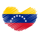Venezuelan flag patriotic symbol