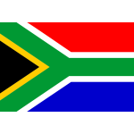 Flag of South Africa vector image