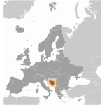 Bosnia and Herzegovina location