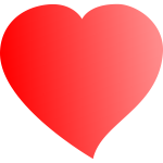 Vector image of heart