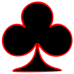 Symbol of a playing card